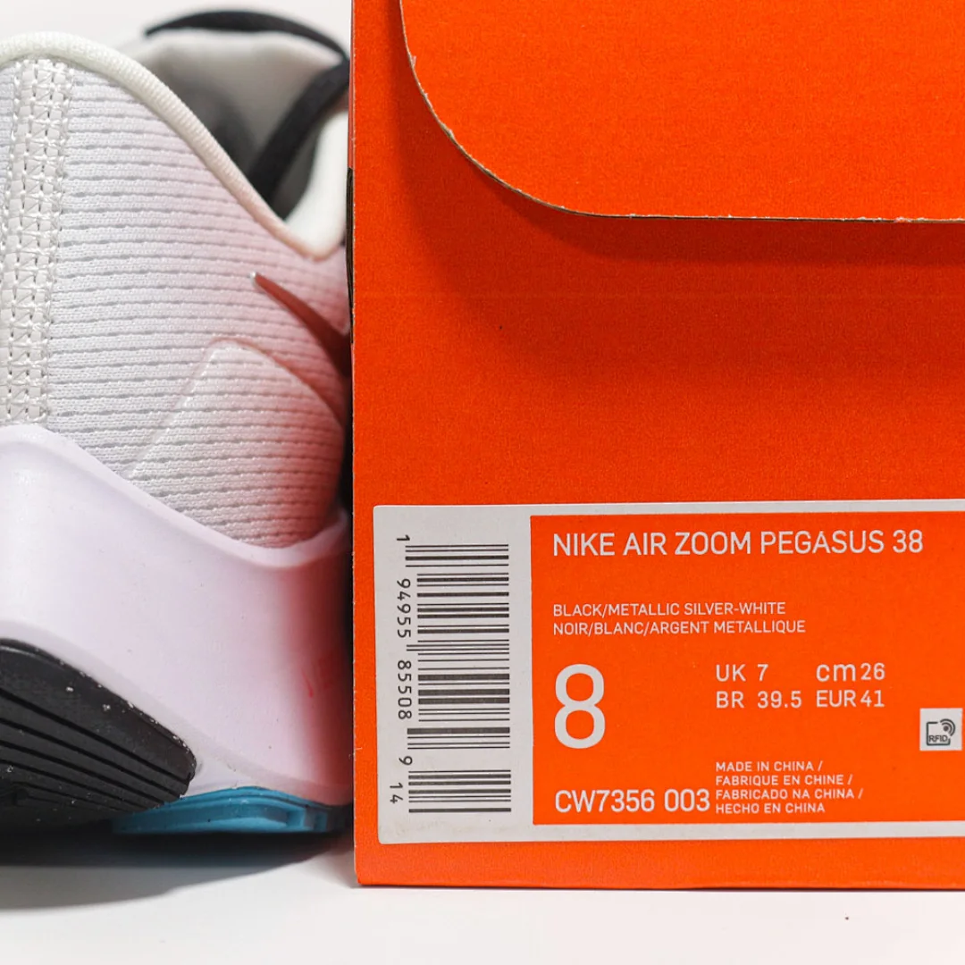 Nike Air Zoom Pegasus 38 – replica sneakers size 36/37/38/39/40/41/42/43/44/45