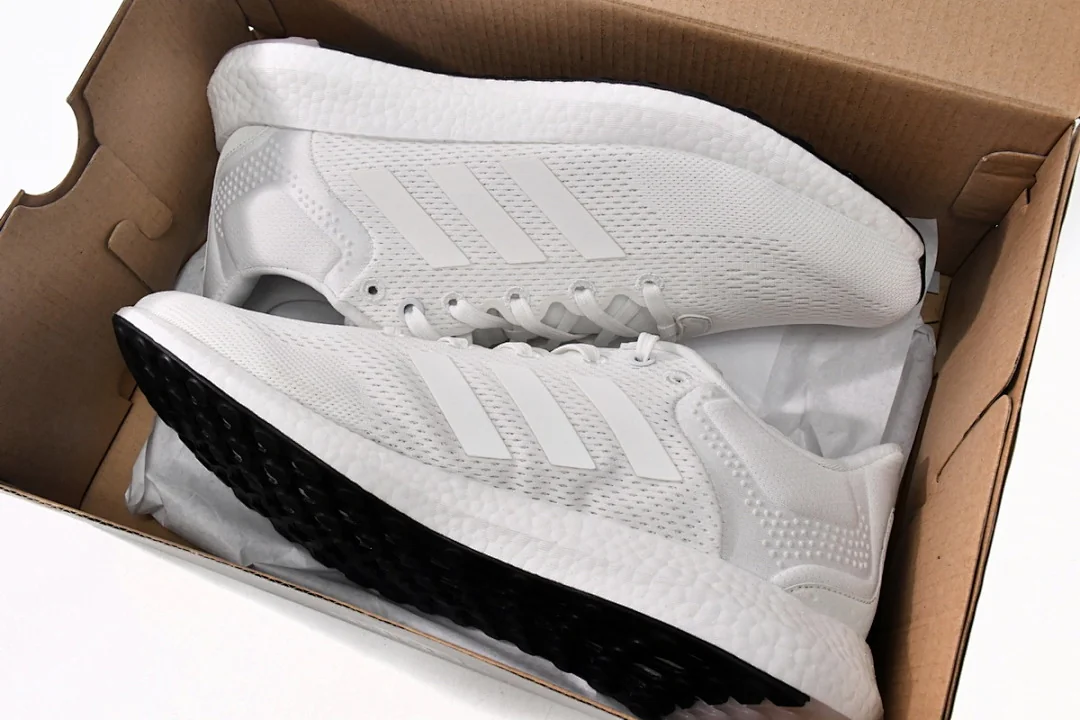 Adidas Pure Boost 21 'Triple White Beige' #GY5094 – replica sneakers size 36/37/38/39/40/41/42/43/44/45